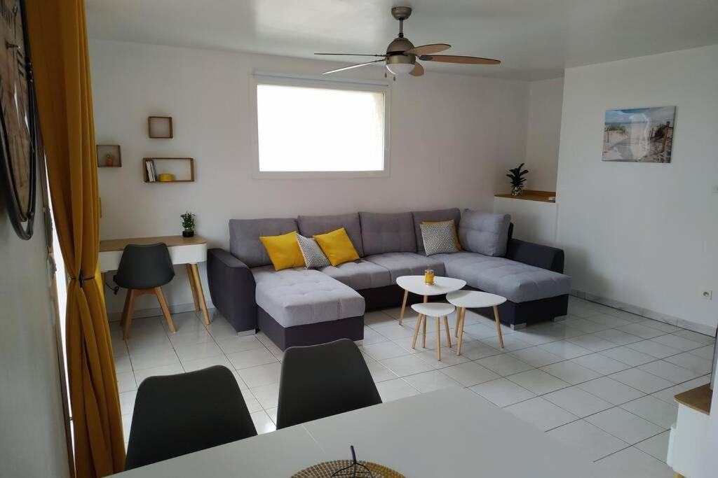 Appartement T3 Spacieux Avec Vue Sur L'Etang De Thau Au 1Er Etage D'Une Villa - Entree Independante Sete Ngoại thất bức ảnh
